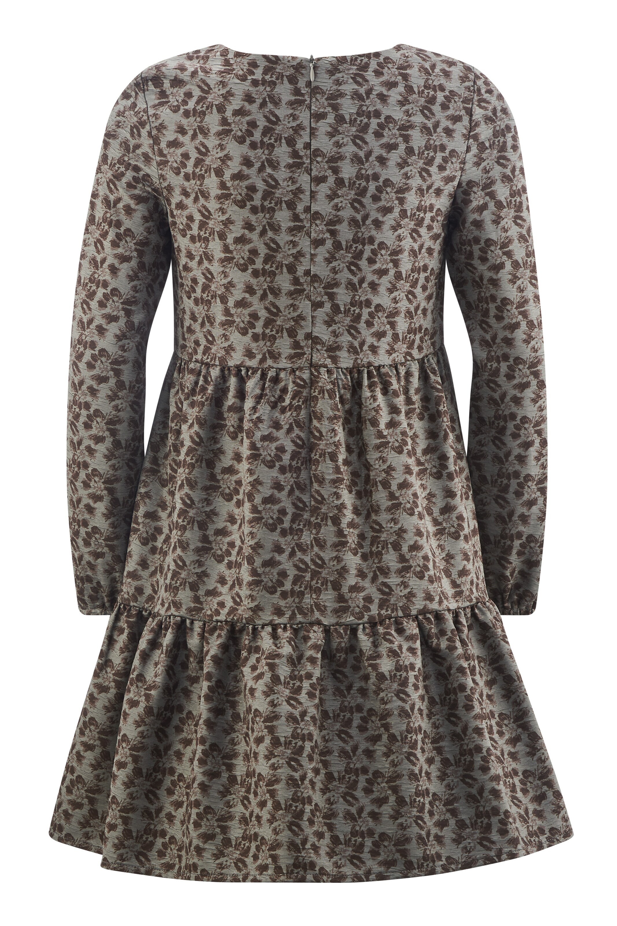 happy girls Dress in Grey