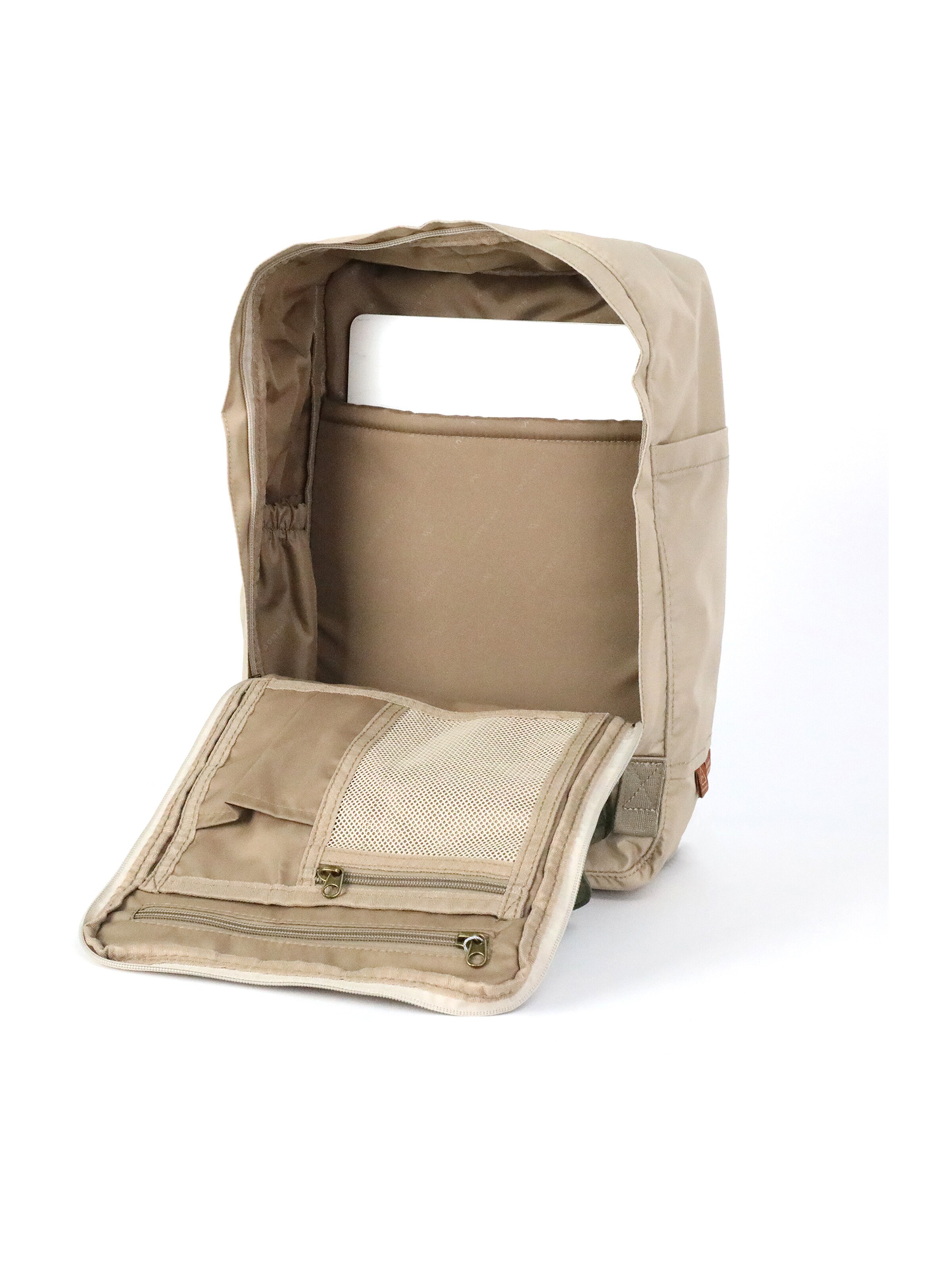 Doughnut Rucksack 'Macaroon Jungle' in Beige