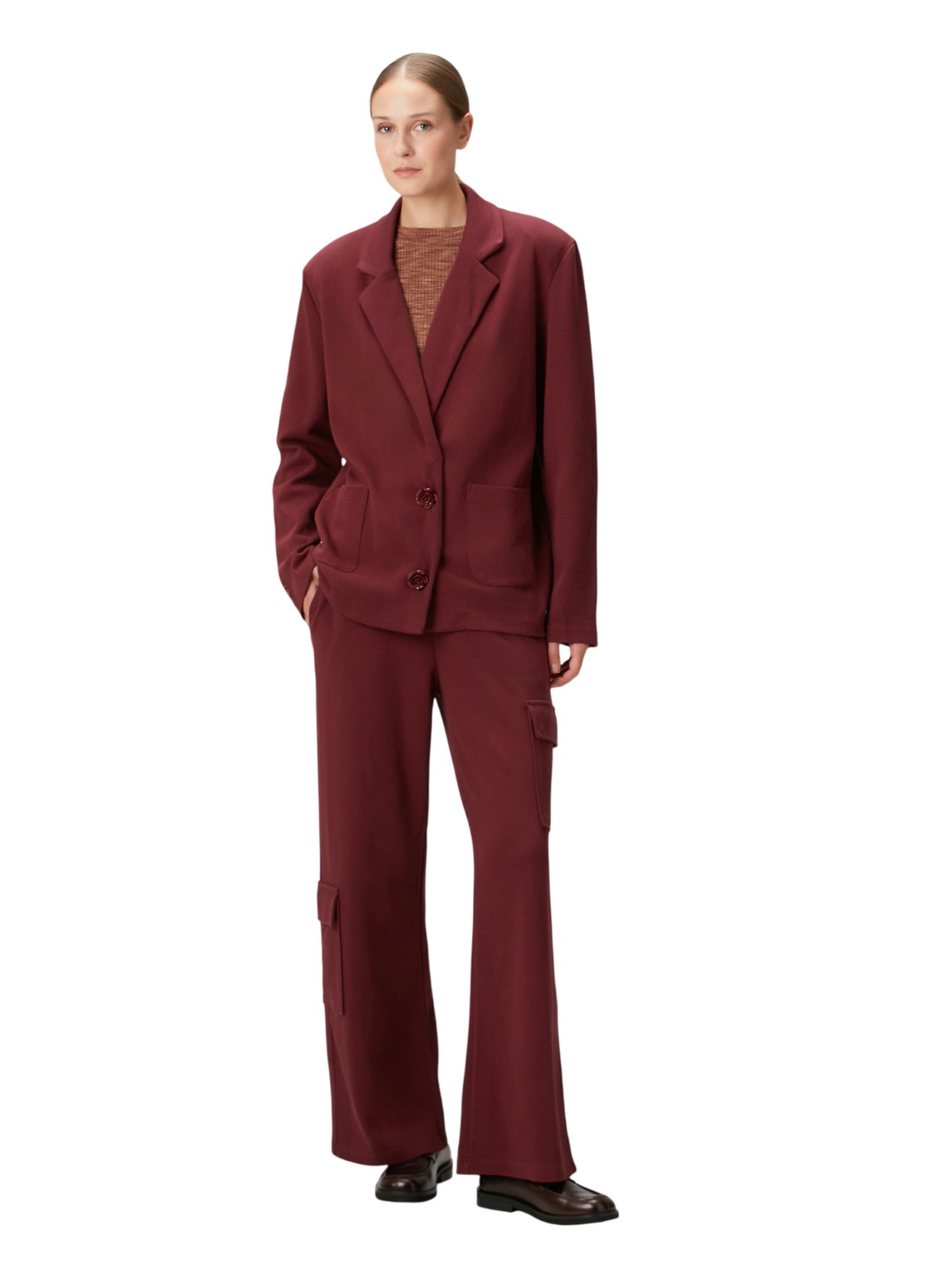 Loosefit Pantalon cargo BASSIGUE en rouge