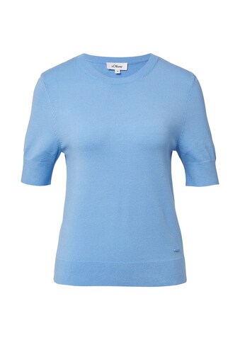 s.Oliver Trui in Blauw: voorkant