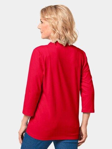 Goldner Shirt in Rot