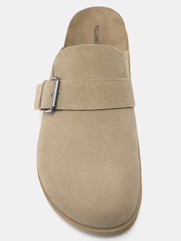 Pull&Bear Pantofle – béžová