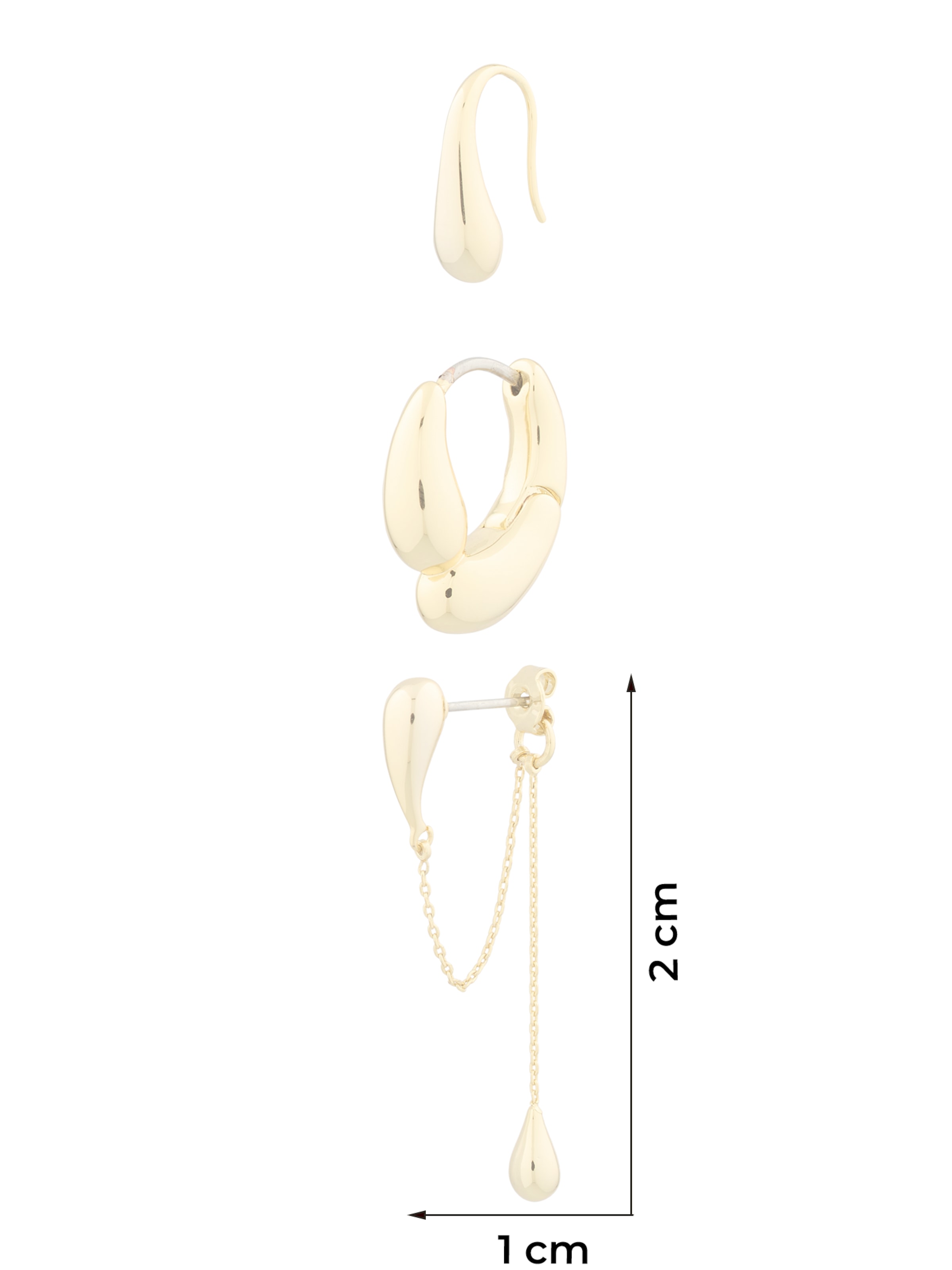 Boucles d'oreilles & Other Stories en or