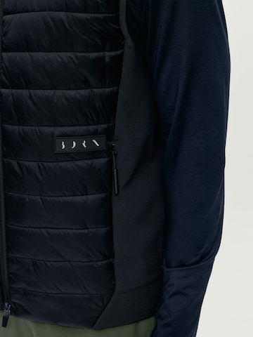 Born Sportbodywarmer ' Raw ' in Zwart