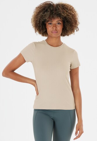 Athlecia T-Shirt 'Lankae' in Beige: Vorderseite