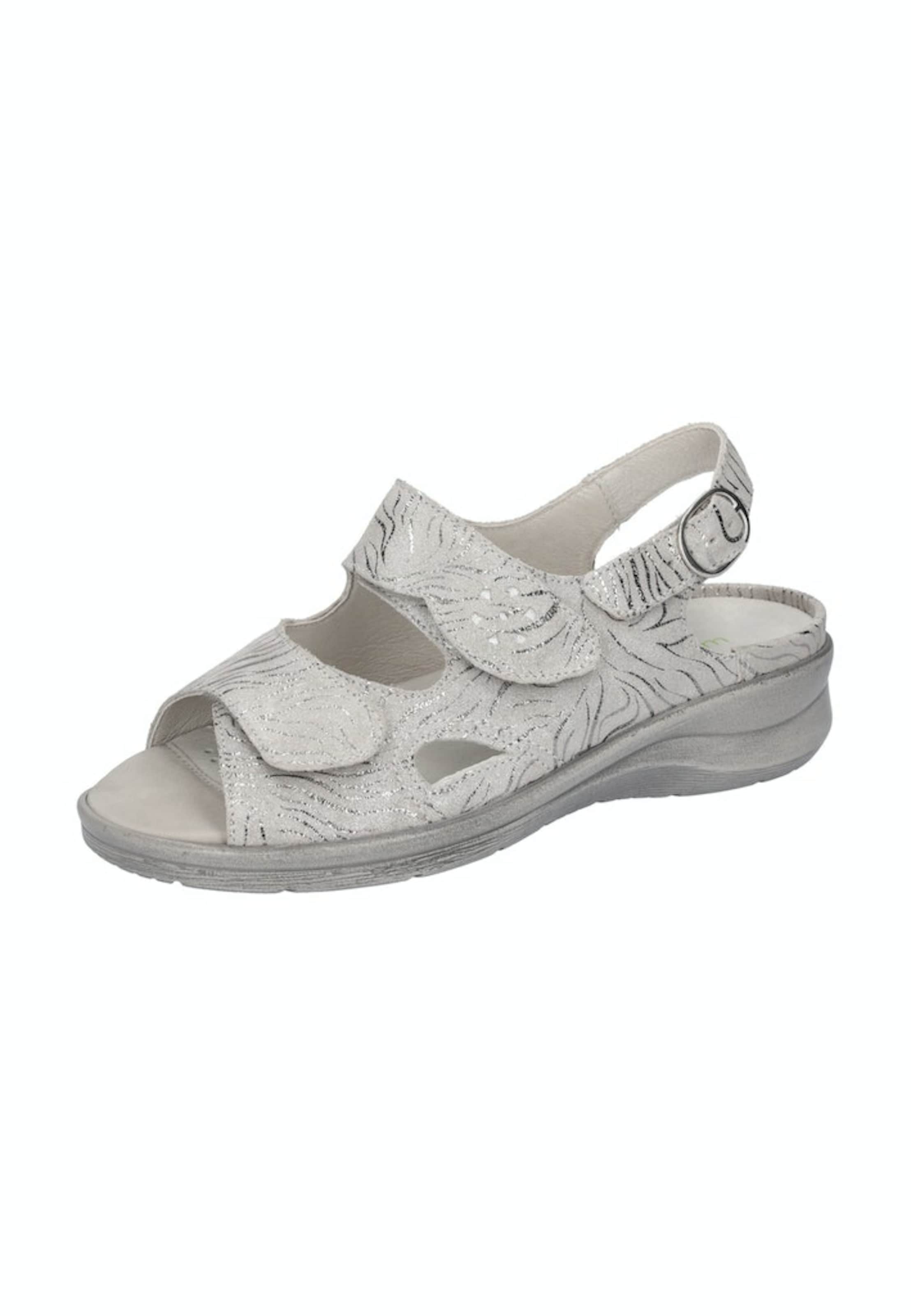WALDLÄUFER Sandal in Grey: front