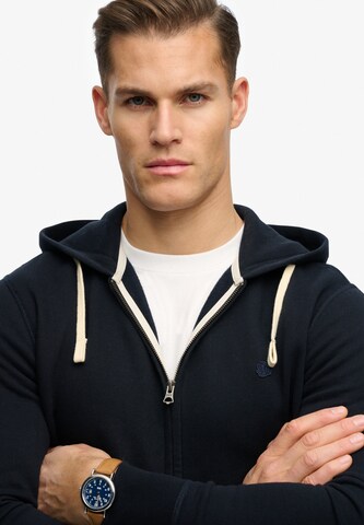 Hanorac de la Superdry & Co pe albastru