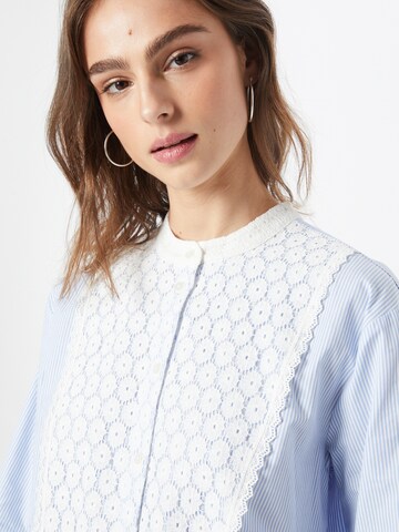 MORE & MORE Blouse in Blauw