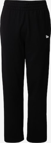 juoda NEW ERA Standartinis Kelnės 'ESSENTIALS': priekis
