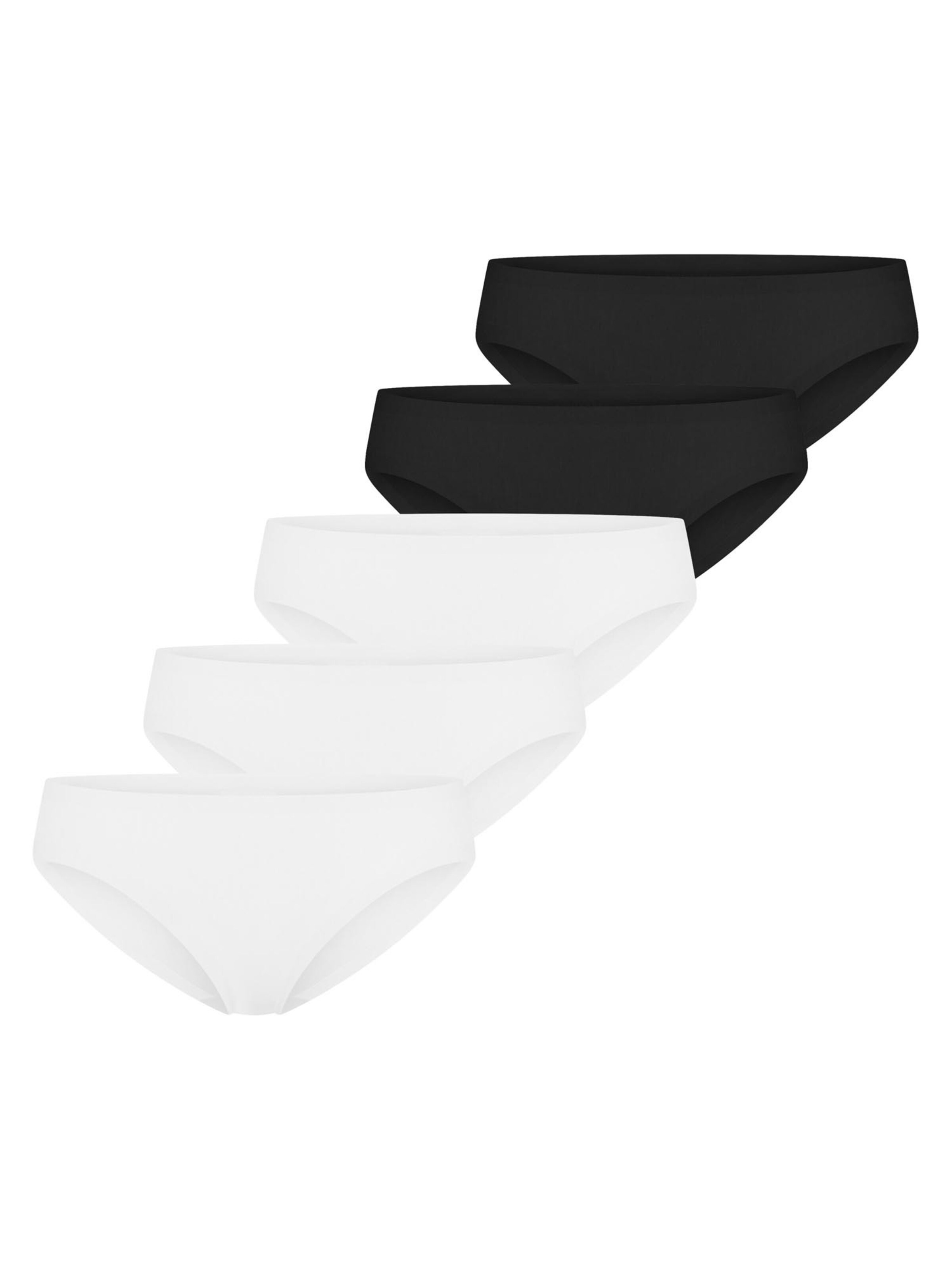 SCHIESSER Slip 'Invisible Light'‌‌ in Schwarz: Vorderseite