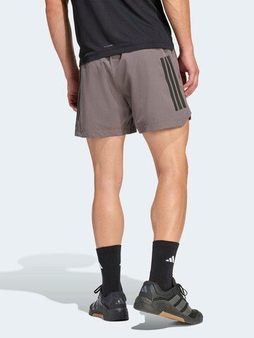 Regular Pantaloni sport 'D4T POWER' de la ADIDAS PERFORMANCE pe maro