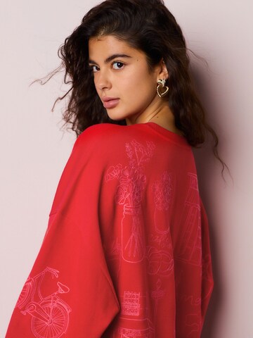 Next - Sweatshirt em vermelho