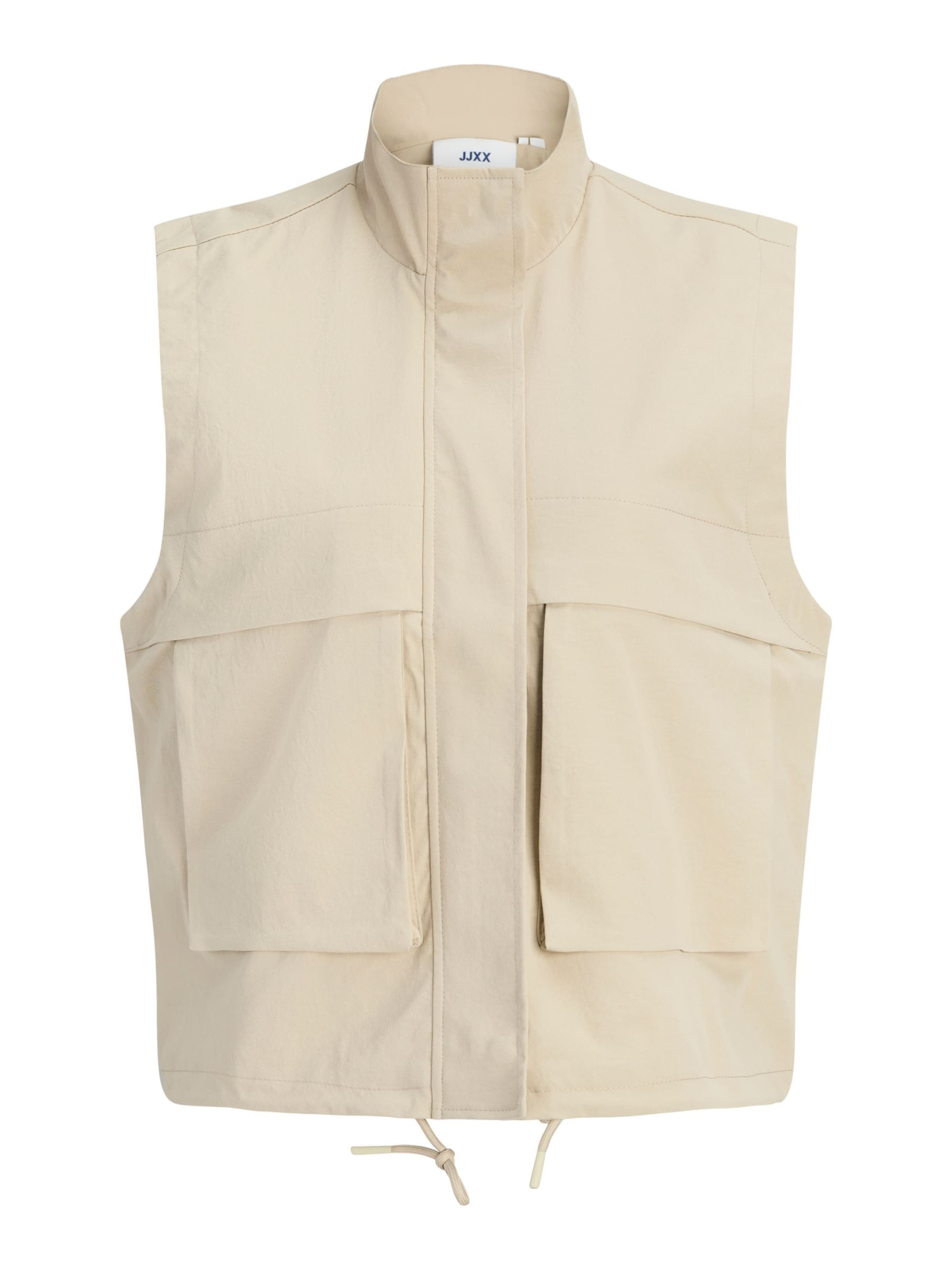 JJXX Bodywarmer 'JXCarol' in de kleur Beige, Productweergave