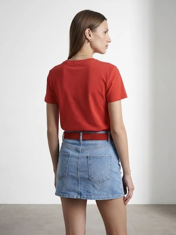 Dilvin Shirt 'T-Shirts' in Red