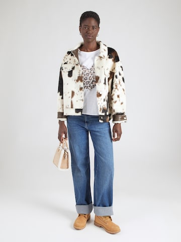 Hailys - Camisa 'Sv44enja' em branco