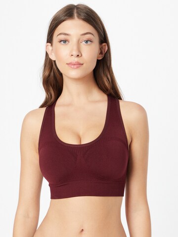 Bustier Soutien-gorge de sport 'ROBBIE' Bally en rouge : devant