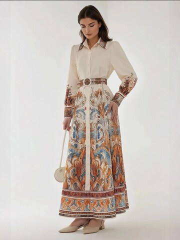 Hiccup Dress in White