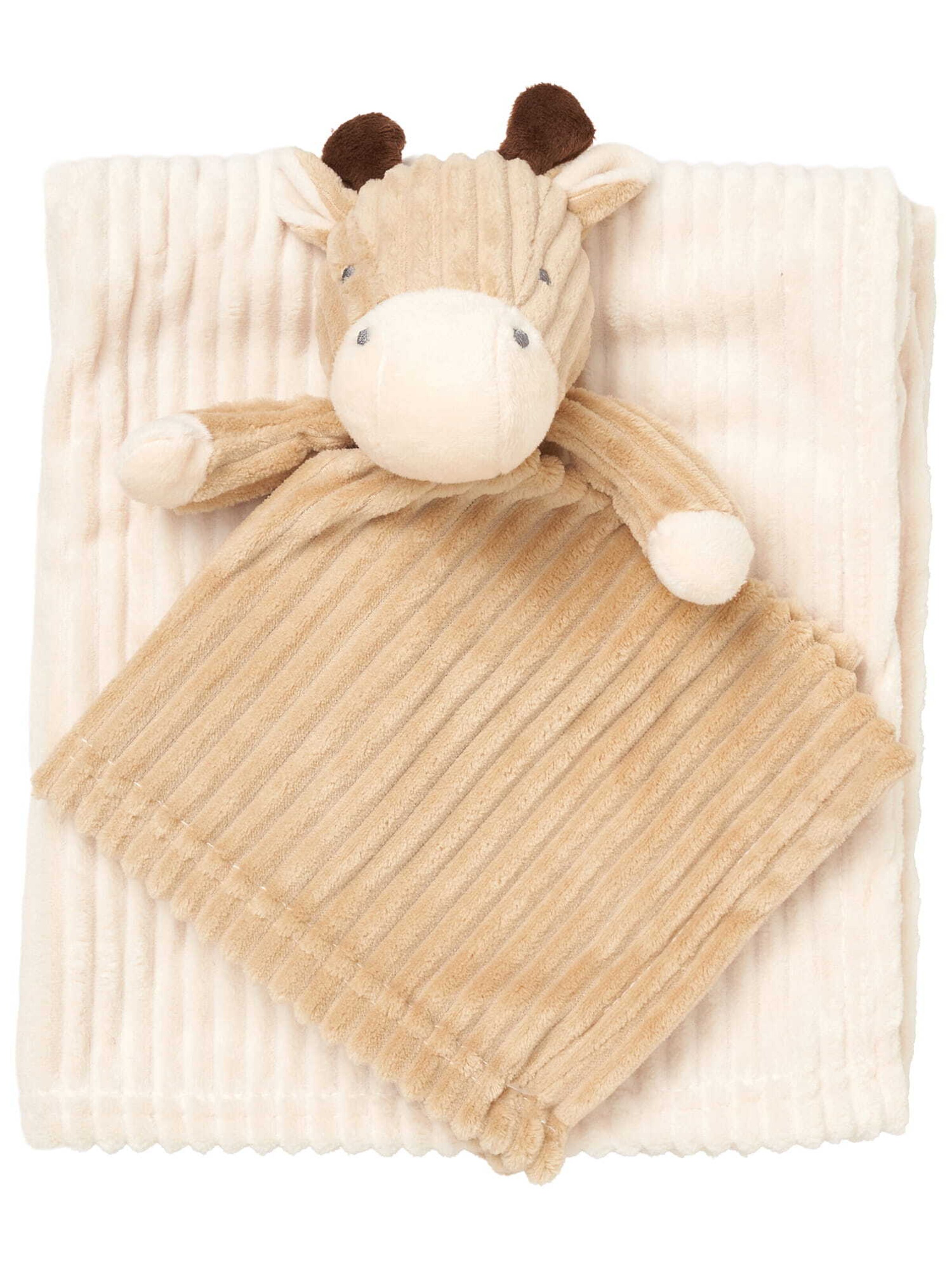 Snuggle Tots Babydeken 'Giraffe' in Beige: voorkant