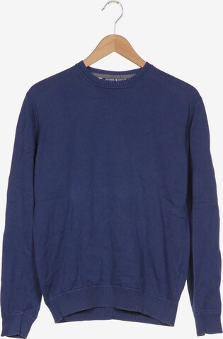 HECHTER PARIS Sweater & Cardigan in M in Blue: front