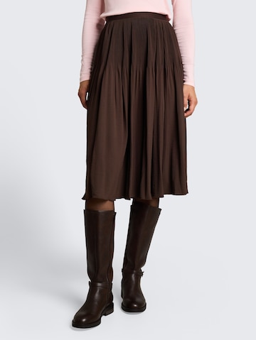 TOM TAILOR Skirt in Brown: front