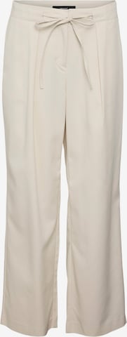 Loosefit Pantaloni con pieghe 'VMISOLDE' di VERO MODA in grigio: frontale