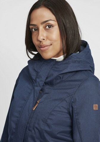 Oxmo Between-seasons parka 'Bella' in Blue