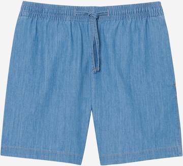 LACOSTE - Calças em azul: frente