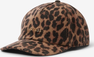 GUESS Cap in Beige: front