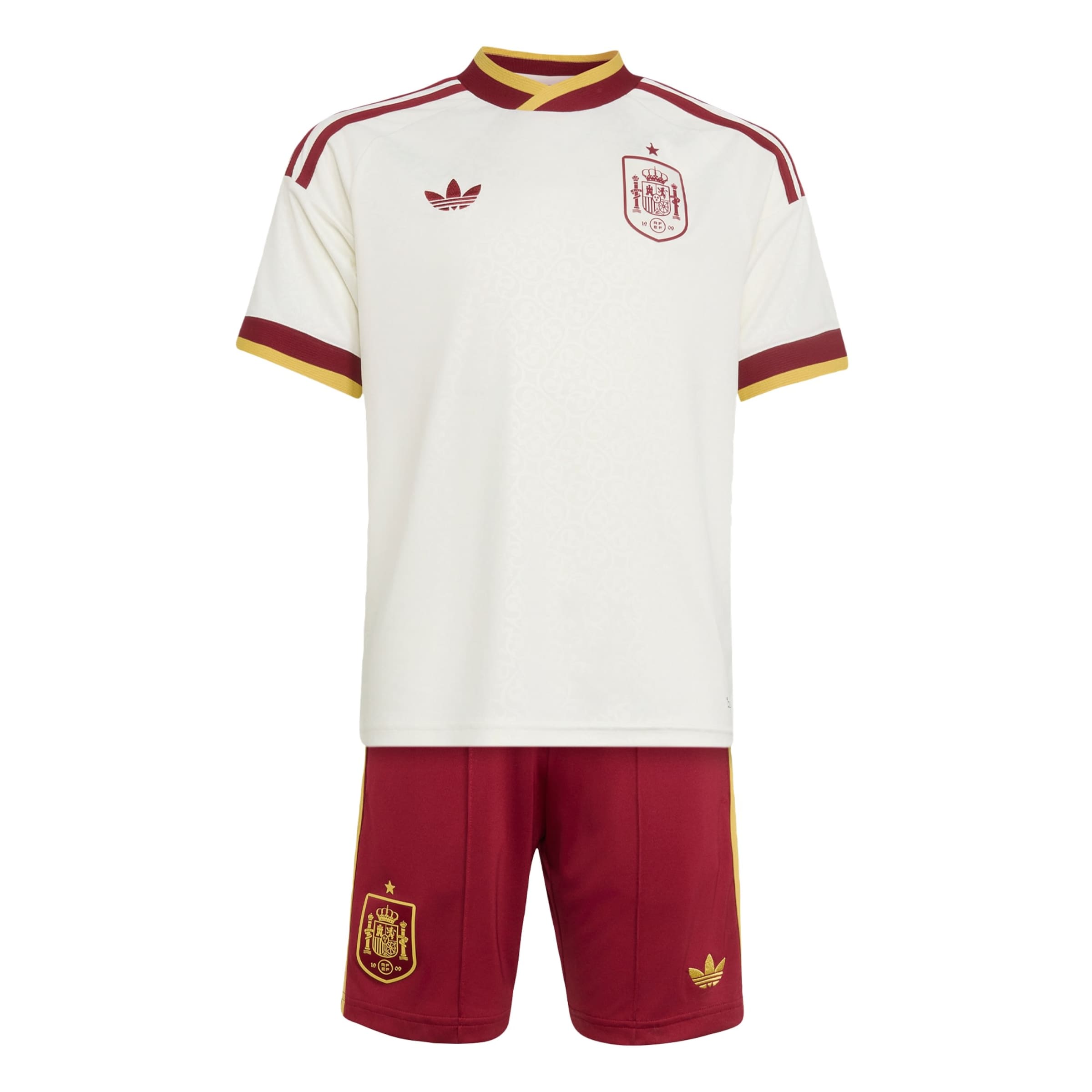ADIDAS PERFORMANCE - Chándal 'Spain 26 Away Youth' en blanco: frente