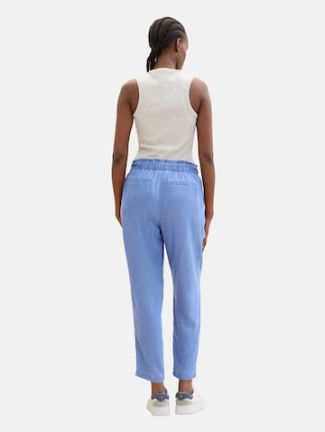 TOM TAILOR DENIM Loosefit Hose in Blau