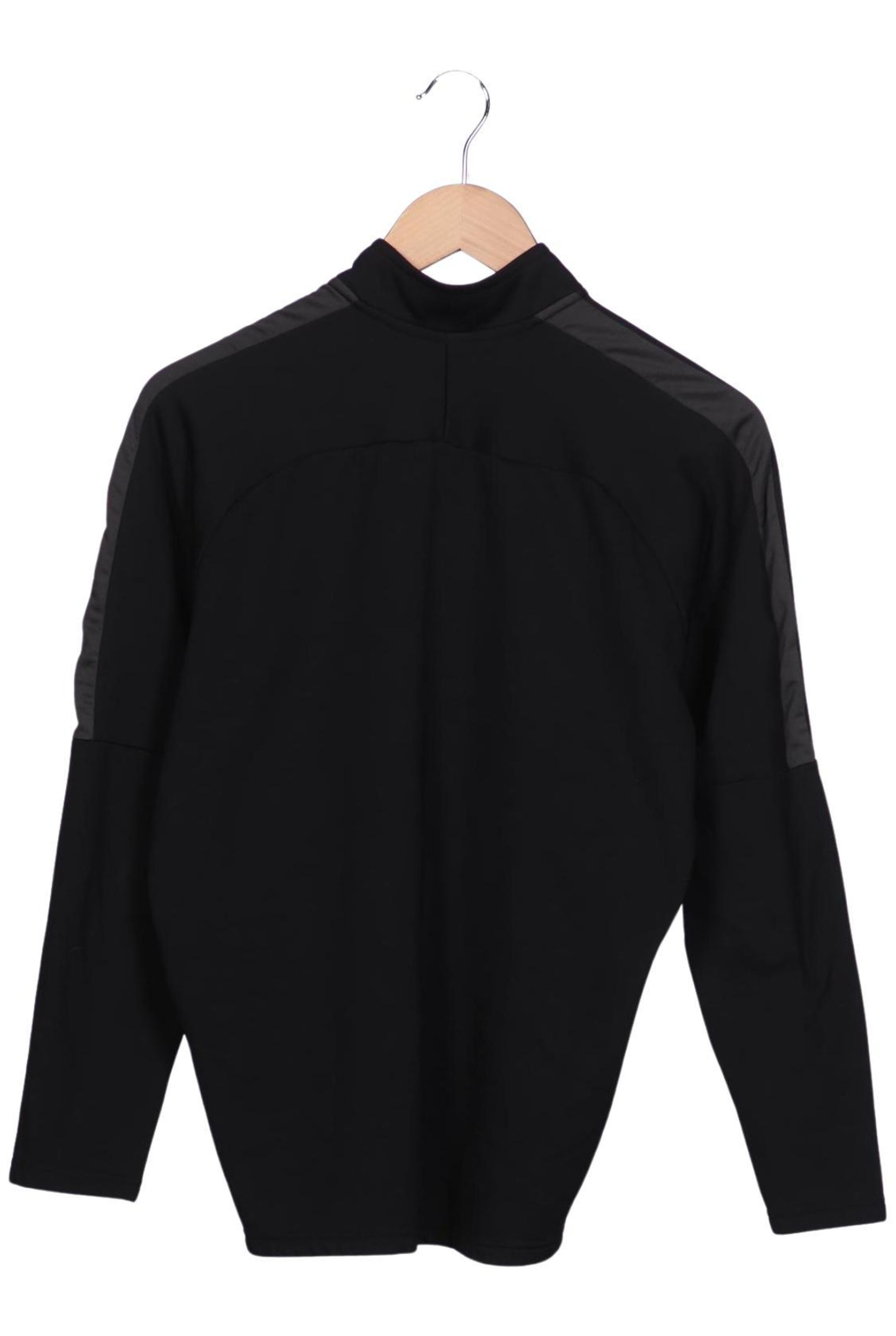 NIKE Sweater M in Schwarz