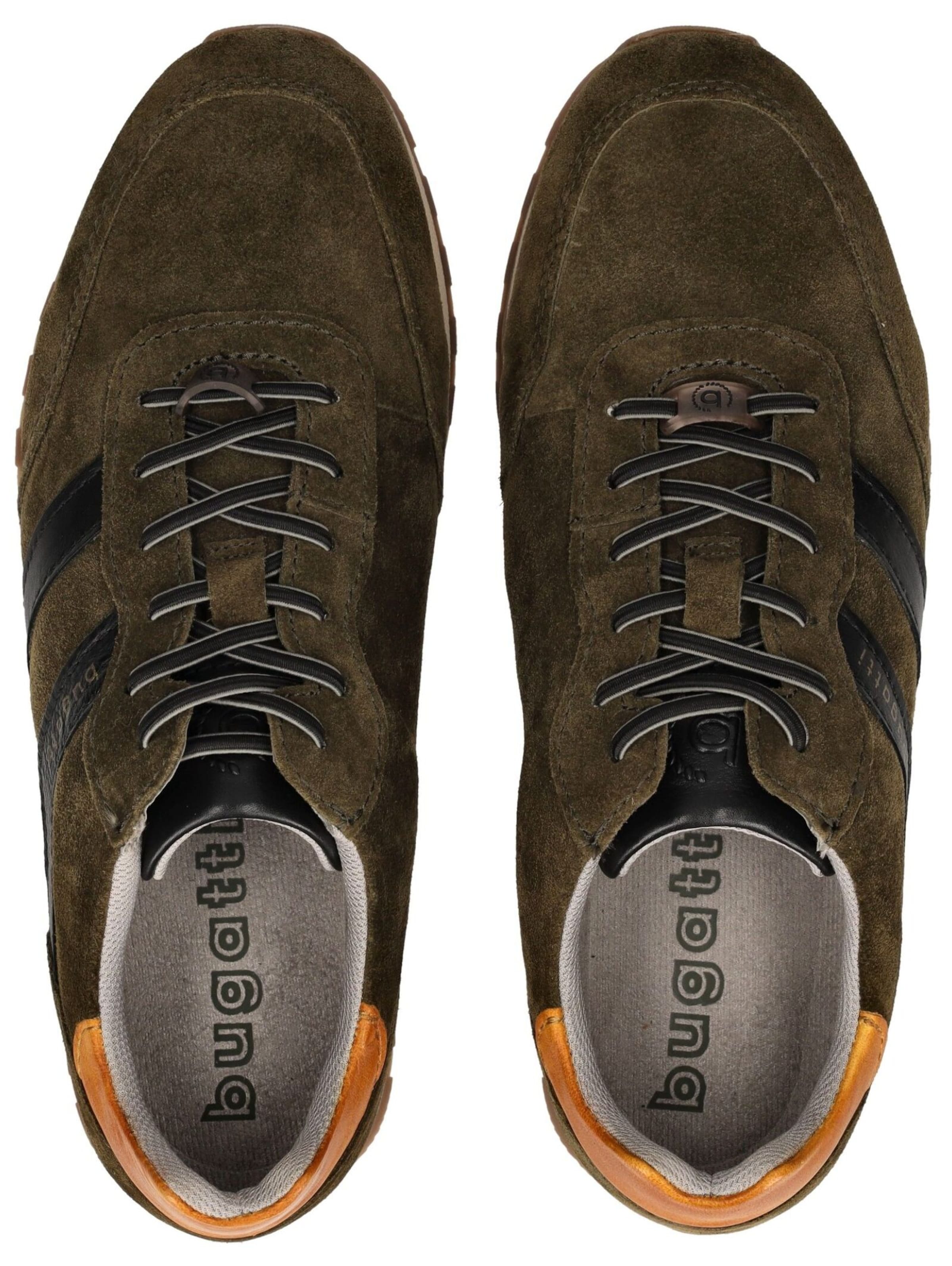 Sneaker bassa di bugatti in verde