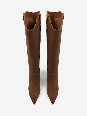 L37 HANDMADE SHOES Boots 'PULSAR' in Bruin