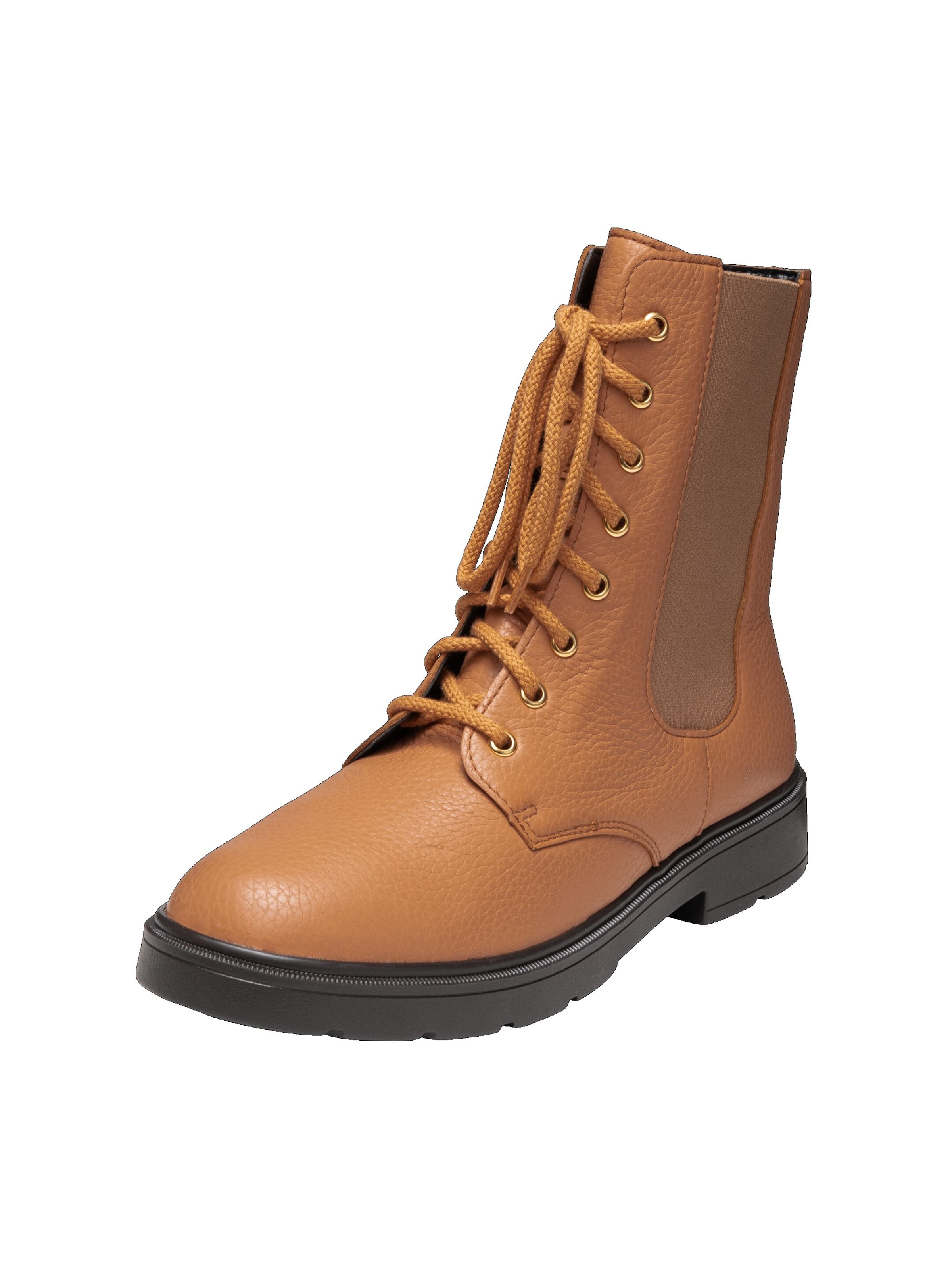 Bottines à lacets VITAFORM en marron : devant