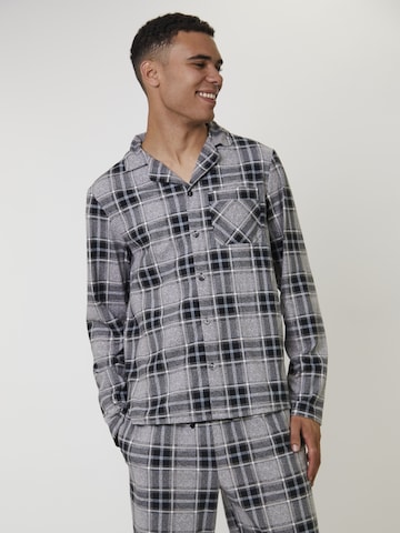 Loungeable Long Pajamas in Grey
