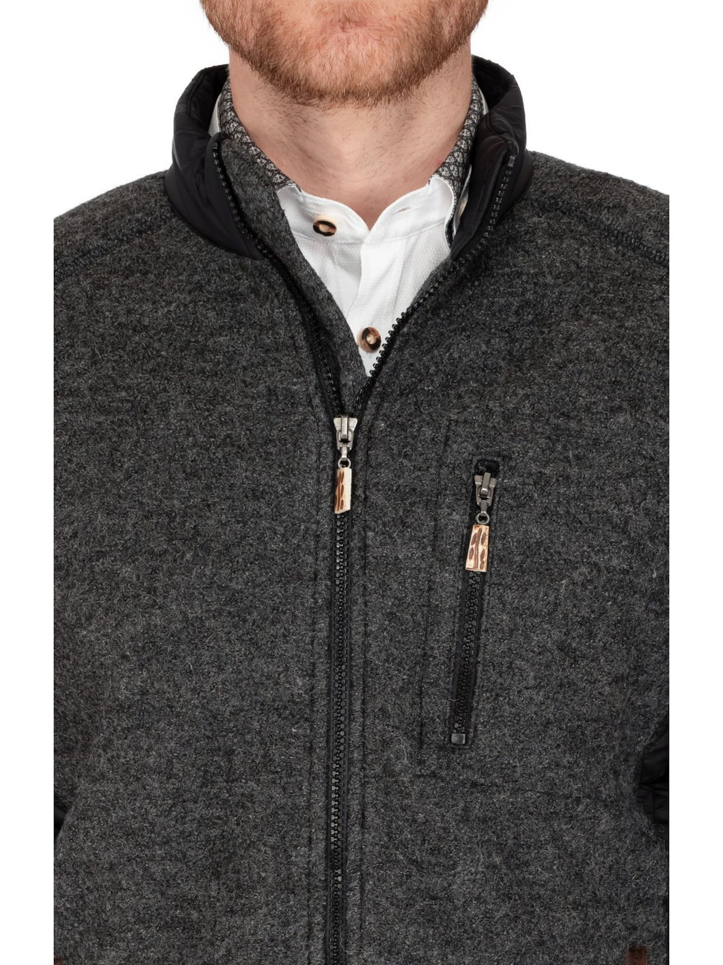 Country Maddox Athletic Jacket 'Bruchsee' in Grey