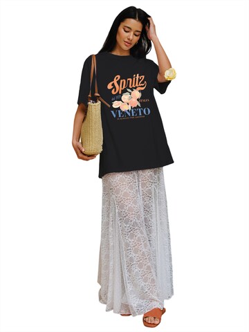 T-shirt GORHEY en noir : devant