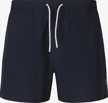 NOU Boardshorts 'Eyemouth V2' in Blau: Vorderseite