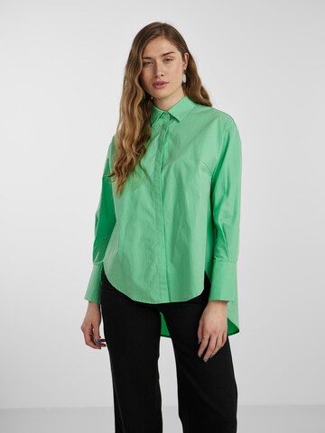 Y.A.S Blouse 'Hilda' in Green: front