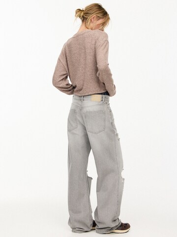 Pull&Bear Pullover in Grau