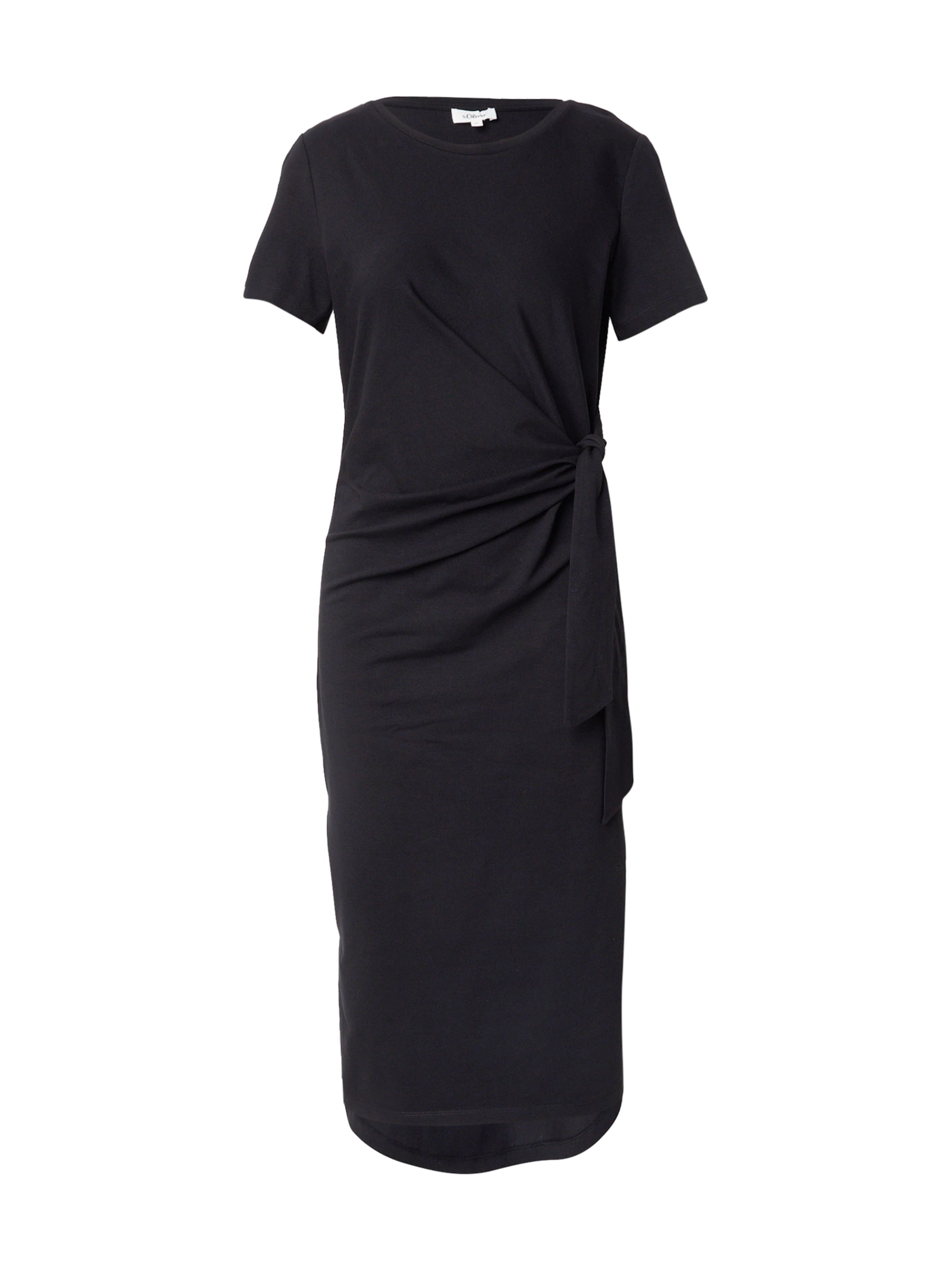 s.Oliver Jurk in Zwart: voorkant