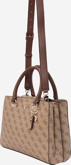 GUESS Handtas 'NOELLE' in de kleur Beige / Bruin, Productweergave