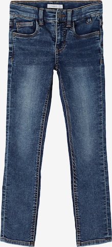 Slimfit Jeans 'Theo' de la NAME IT pe albastru: față