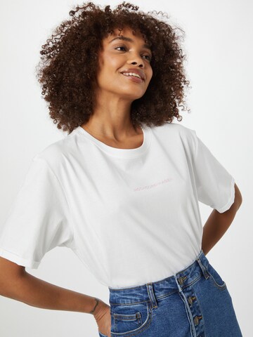 T-shirt 'Terina' MSCH COPENHAGEN en blanc