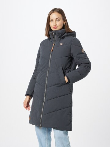 Ragwear Between-seasons coat 'REBELKA' in Grey: front