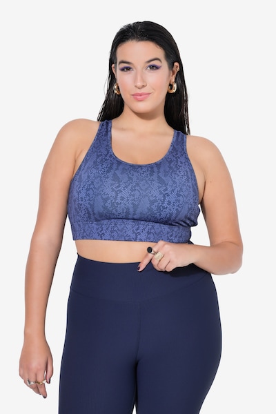 Studio Untold Soutien-gorge de sport en bleu / gentiane, Vue avec produit