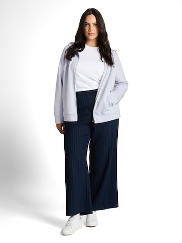 Tom Tailor Women + Sweat jacket in Blue