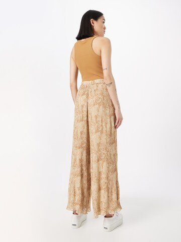 LA STRADA UNICA Wide leg Pants 'CLEO' in Beige