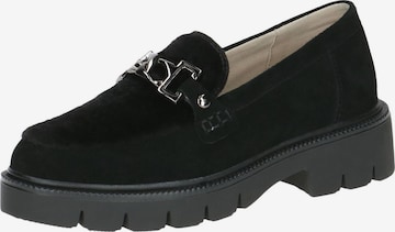 CAPRICE Slipper in Schwarz: Vorderseite