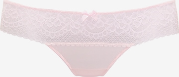 LASCANA Thong in Pink: front